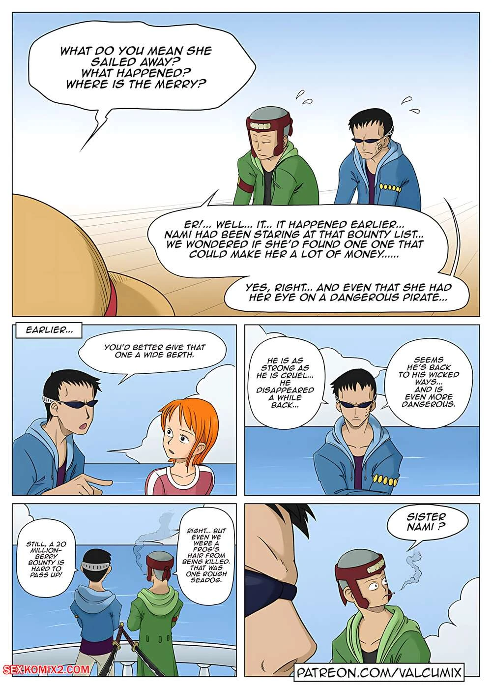 Porn Comic One Piece Of Ass Valcomix - 3#
