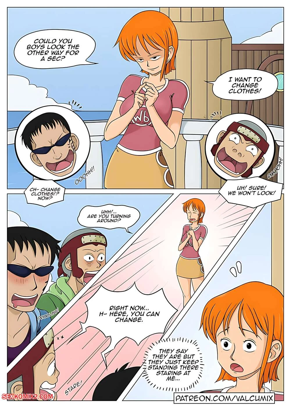 Porn Comic One Piece Of Ass Valcomix - 4#