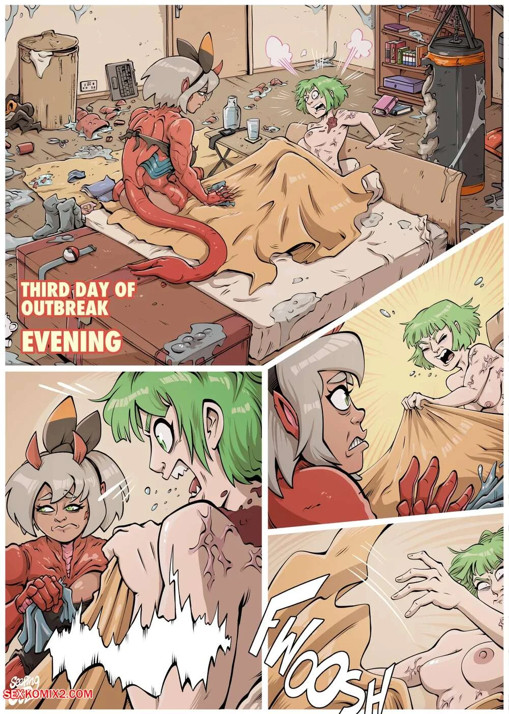 Porn Comic PKMN Infestation 2 Voraciousollie - 17#