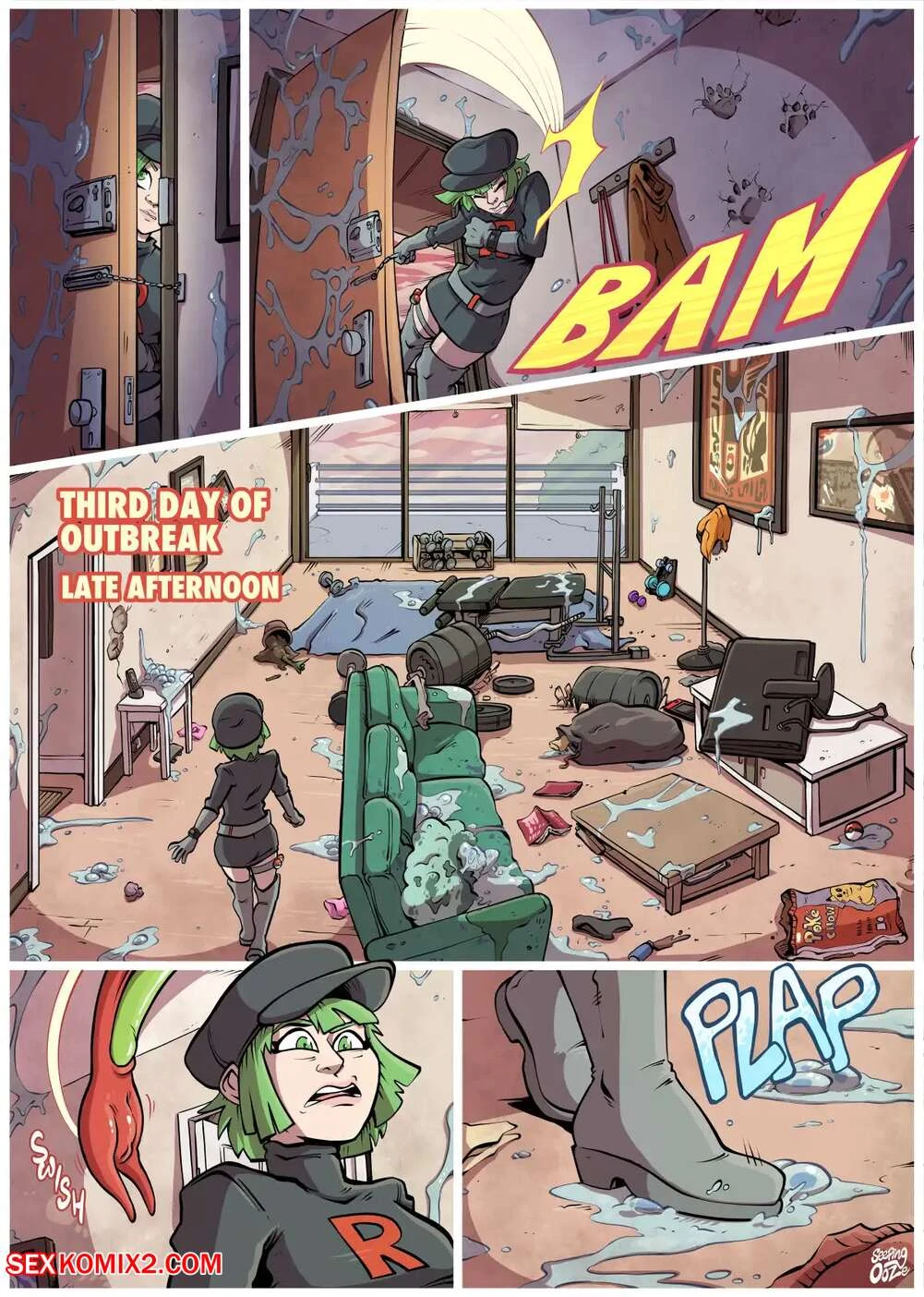 Porn Comic PKMN Infestation 2 Voraciousollie - 2#