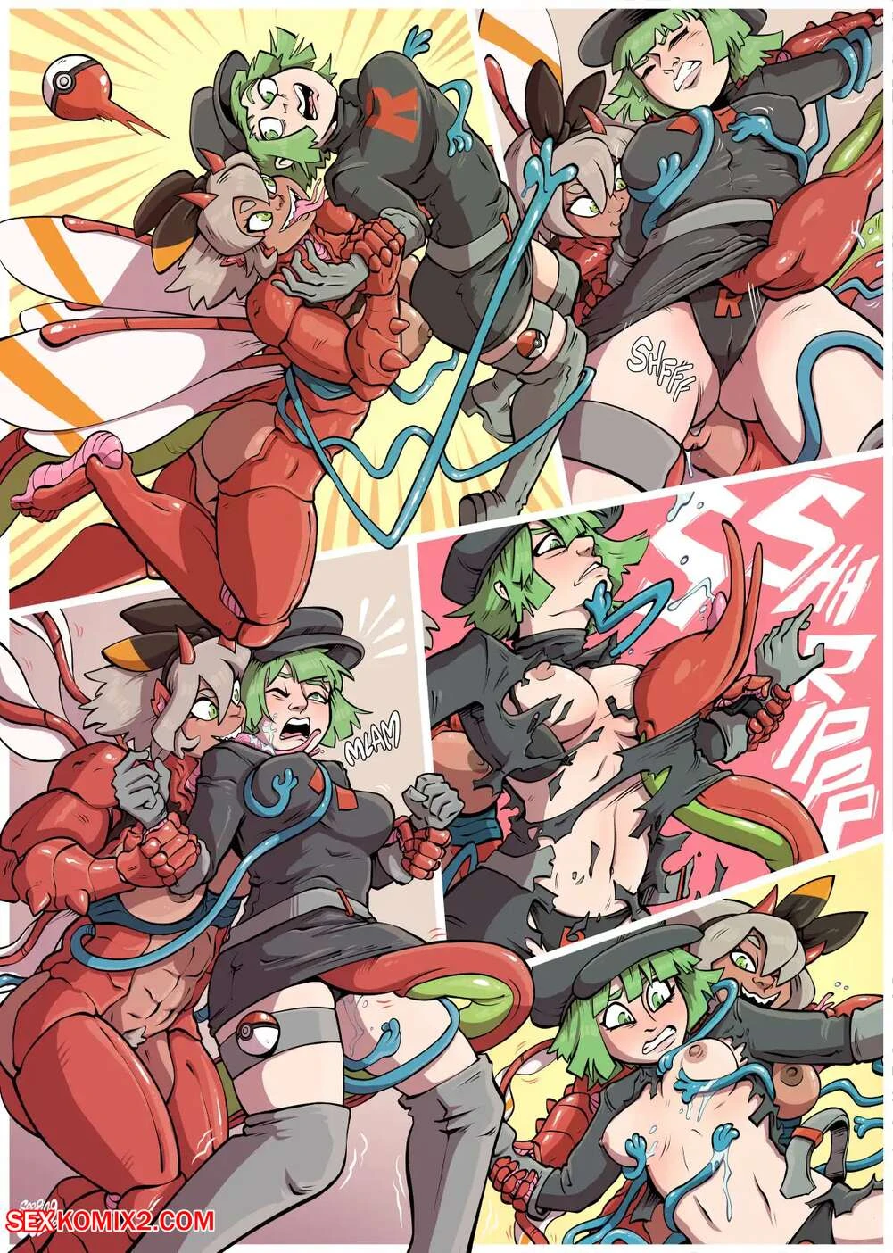 Porn Comic PKMN Infestation 2 Voraciousollie - 5#