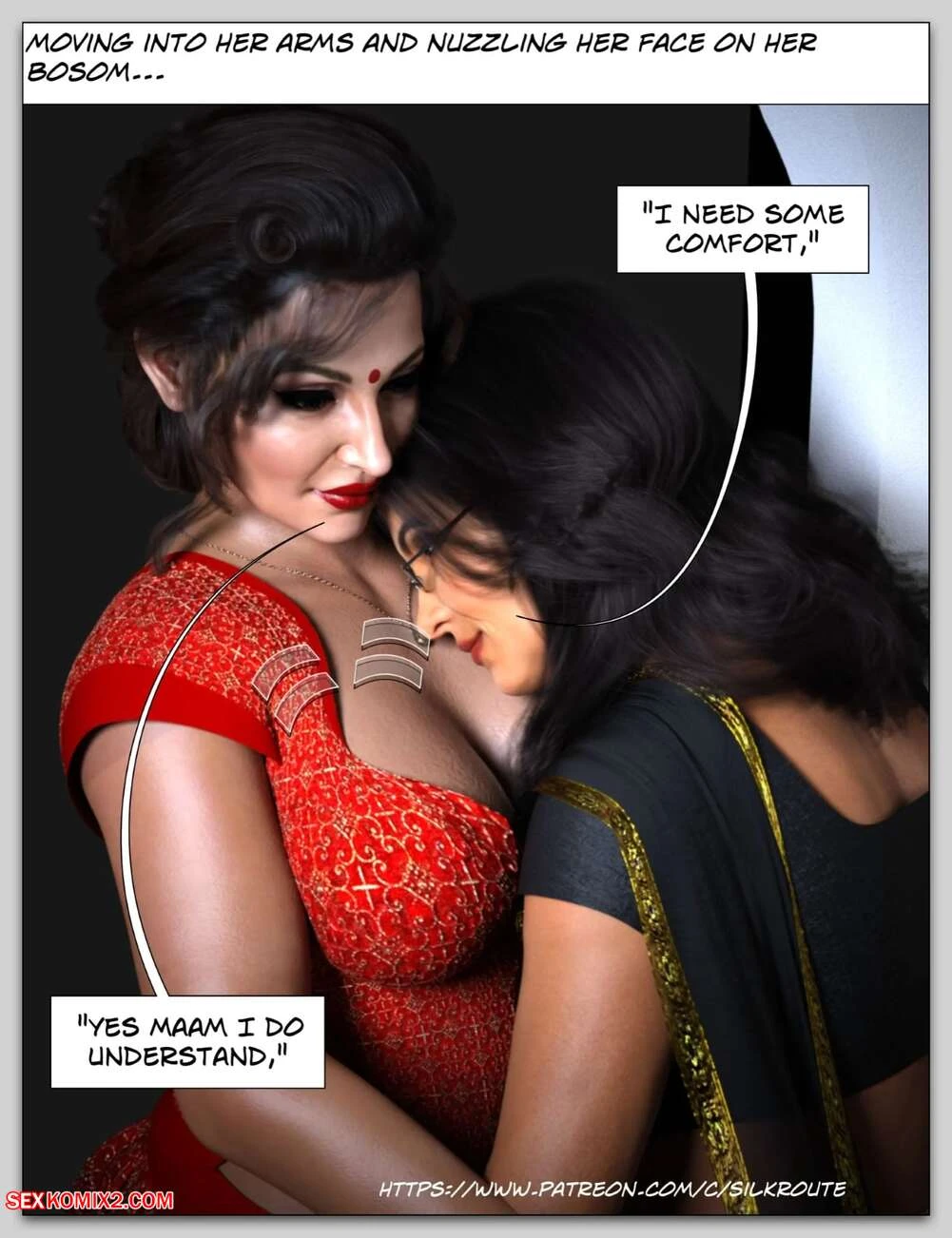 Porn Comic Please Relieve Her 6 Silk Route - 12#