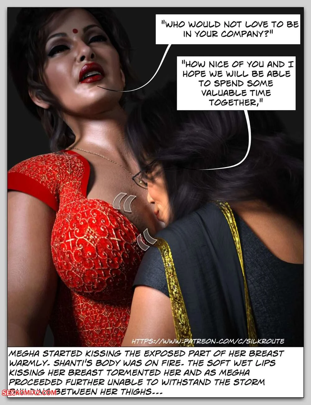 Porn Comic Please Relieve Her 6 Silk Route - 15#