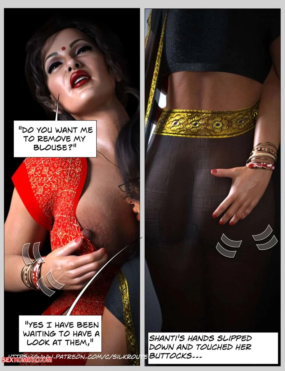 Porn Comic Please Relieve Her 6 Silk Route - 16#