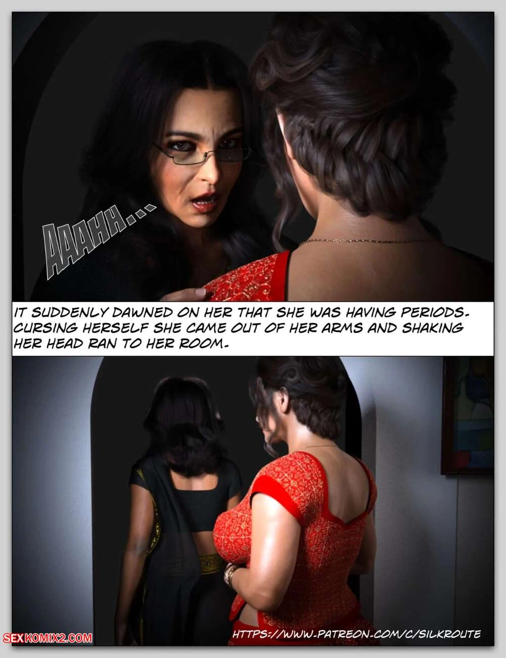 Porn Comic Please Relieve Her 6 Silk Route - 17#
