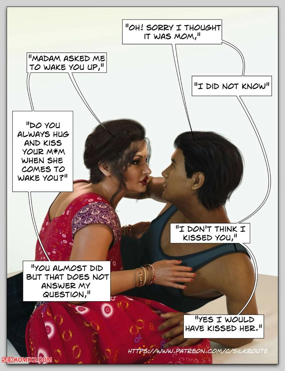 Porn Comic Please Relieve Her 6 Silk Route - 3#