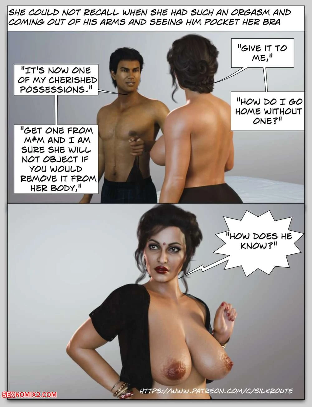 Porn Comic Please Relieve Her 6 Silk Route - 34#