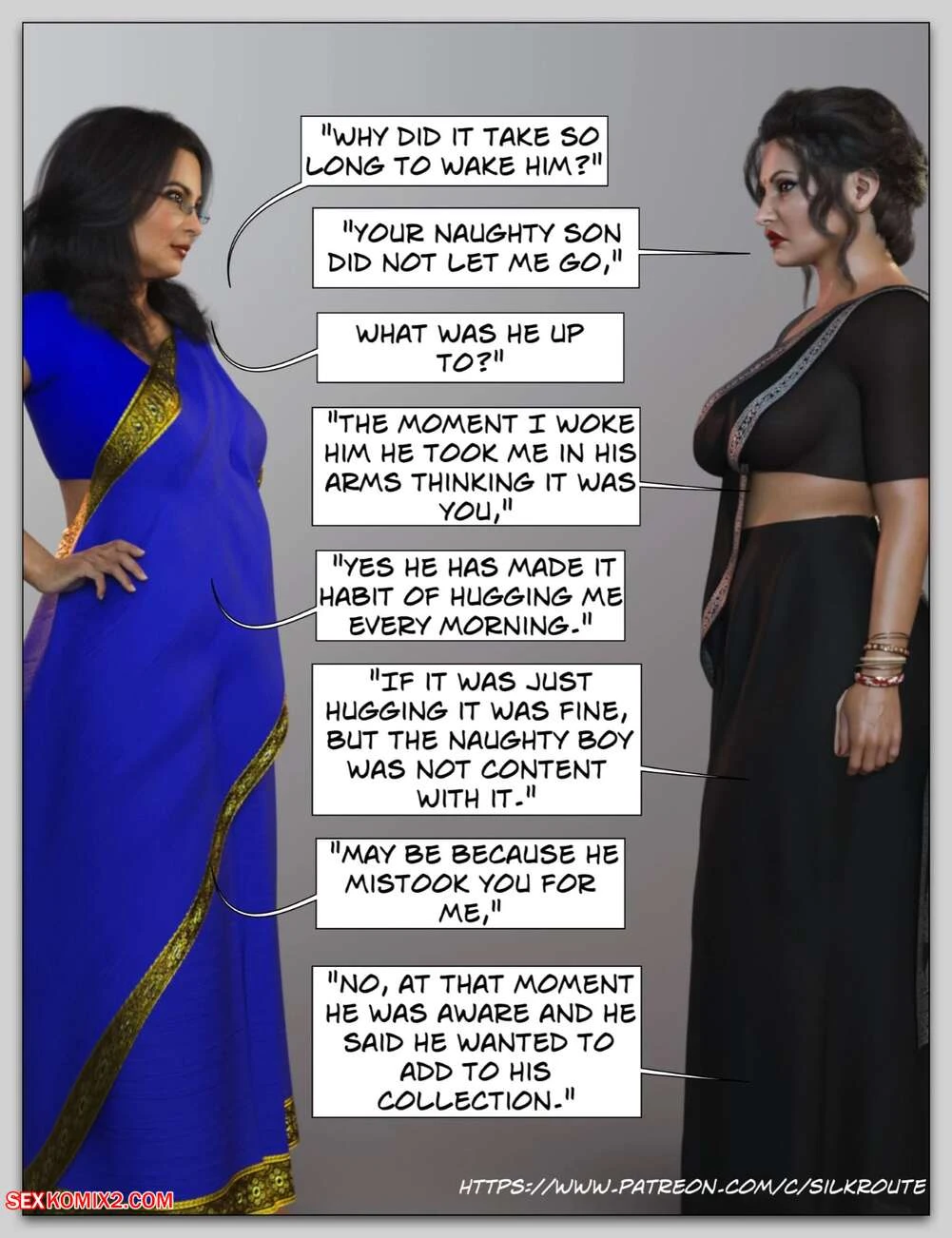 Porn Comic Please Relieve Her 6 Silk Route - 35#
