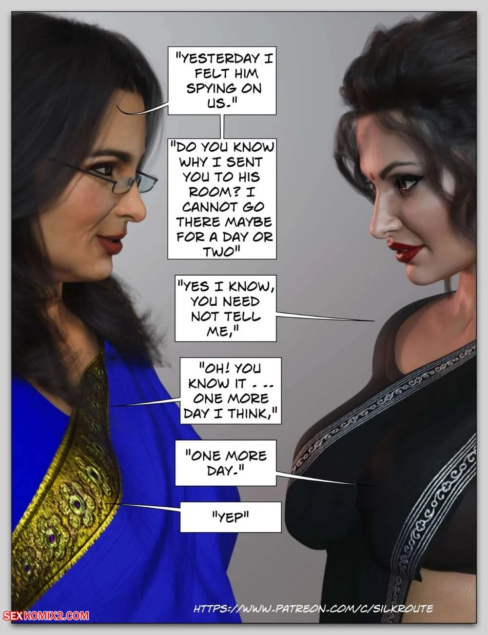Porn Comic Please Relieve Her 6 Silk Route - 37#