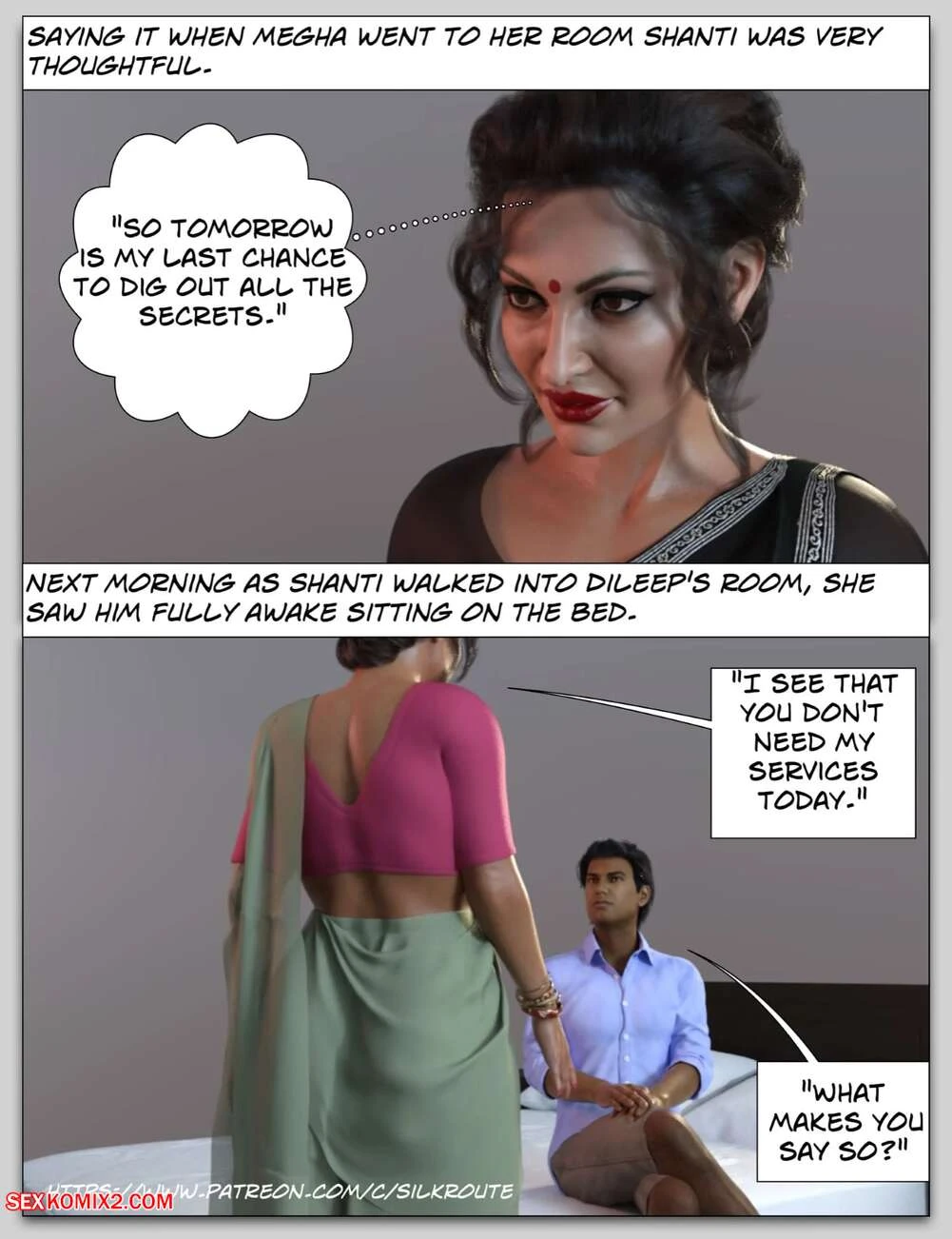Porn Comic Please Relieve Her 6 Silk Route - 38#