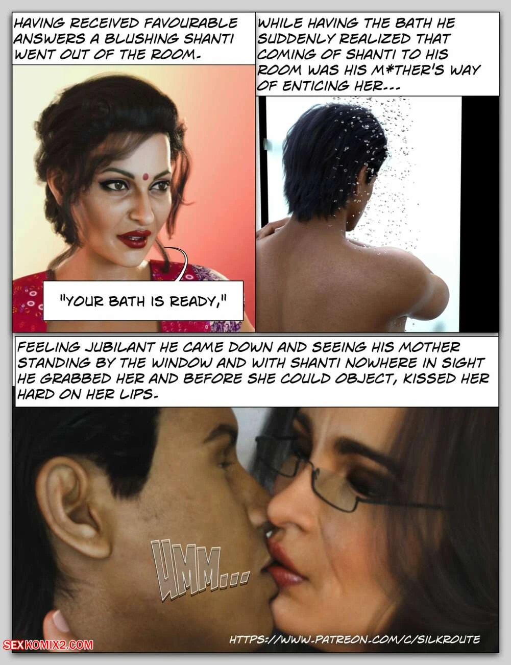 Porn Comic Please Relieve Her 6 Silk Route - 4#