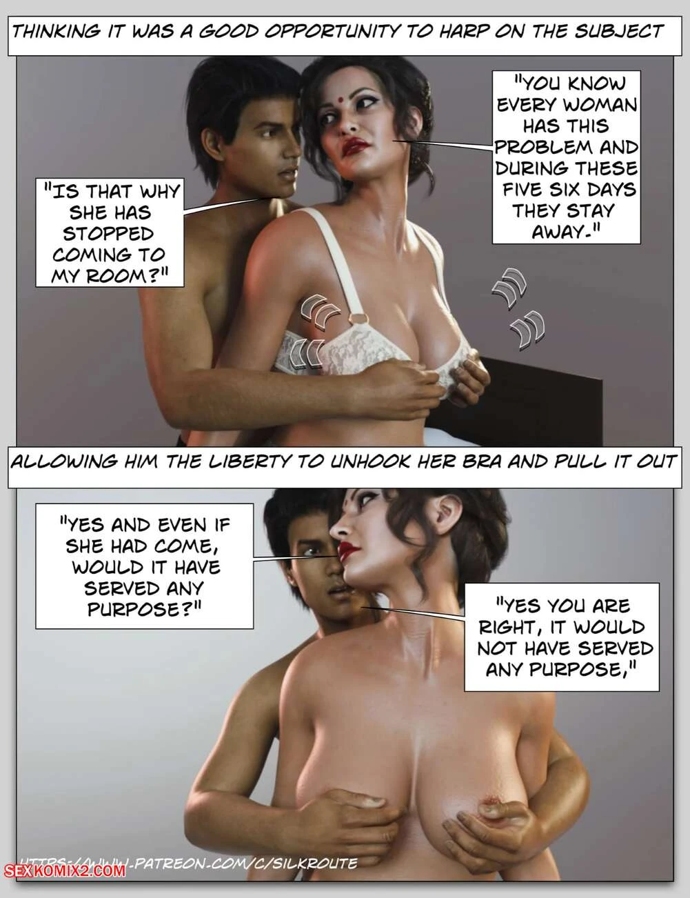 Porn Comic Please Relieve Her 6 Silk Route - 41#