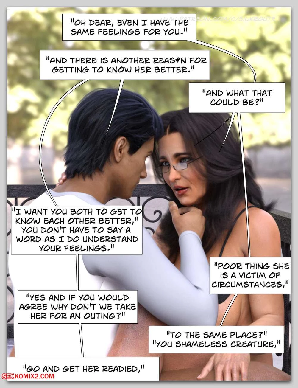 Porn Comic Please Relieve Her 7 Silk Route - 29#