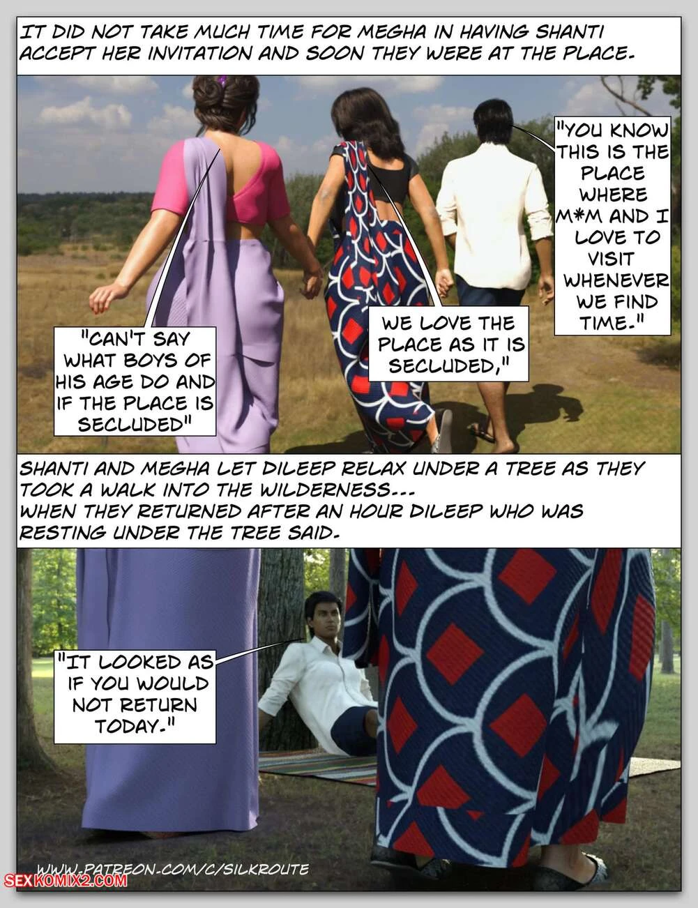 Porn Comic Please Relieve Her 7 Silk Route - 30#