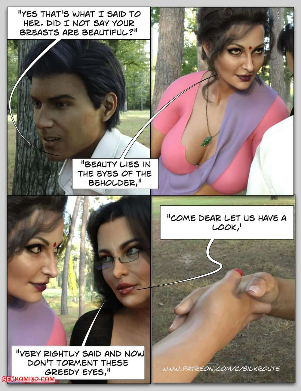 Porn Comic Please Relieve Her 7 Silk Route - 35#