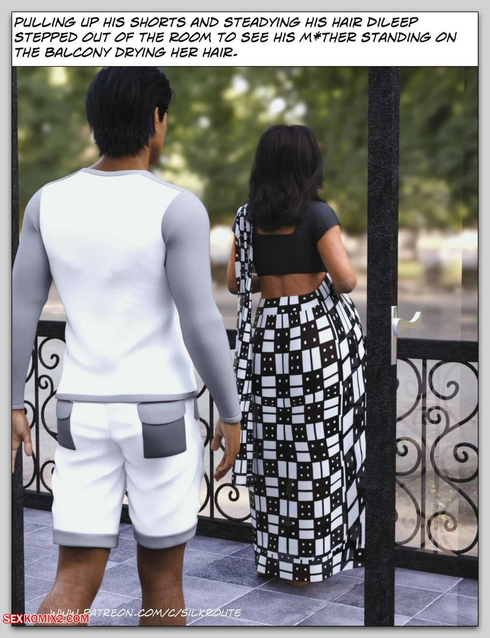 Porn Comic Please Relieve Her 7 Silk Route - 6#