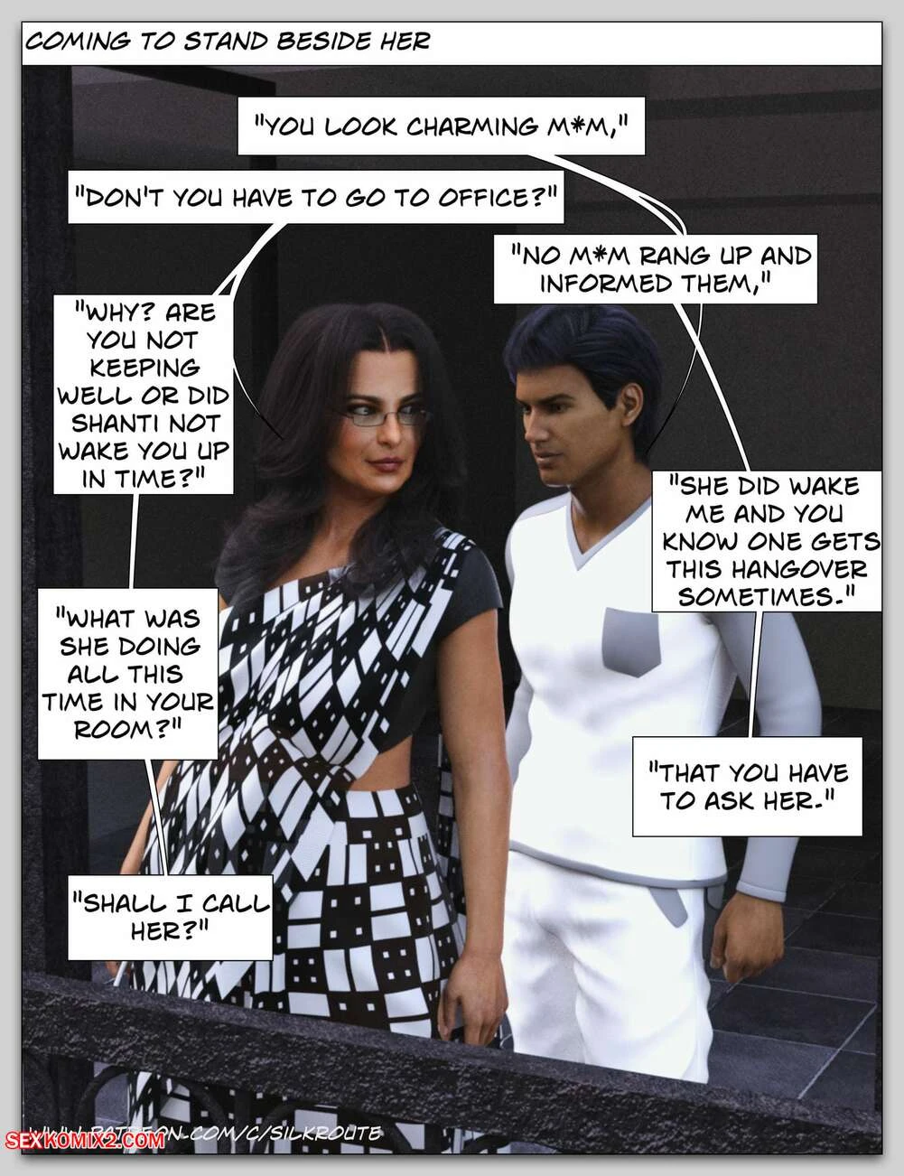 Porn Comic Please Relieve Her 7 Silk Route - 7#