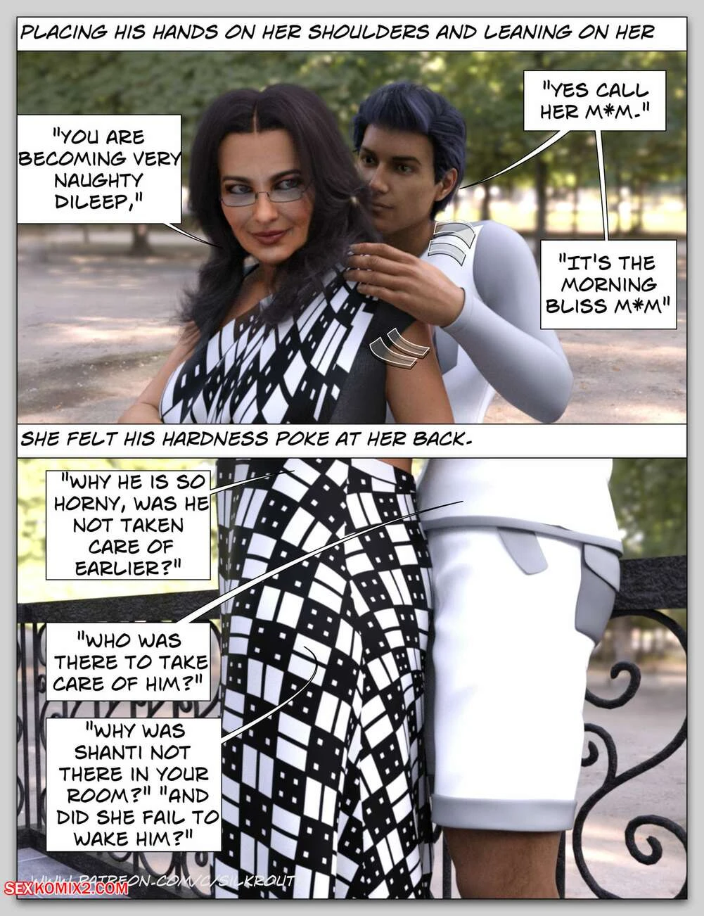 Porn Comic Please Relieve Her 7 Silk Route - 8#