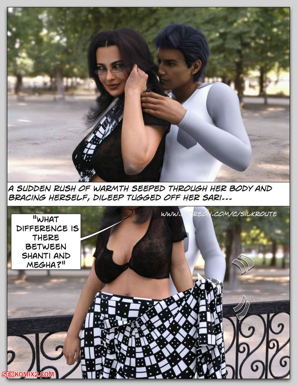 Porn Comic Please Relieve Her 7 Silk Route - 9#