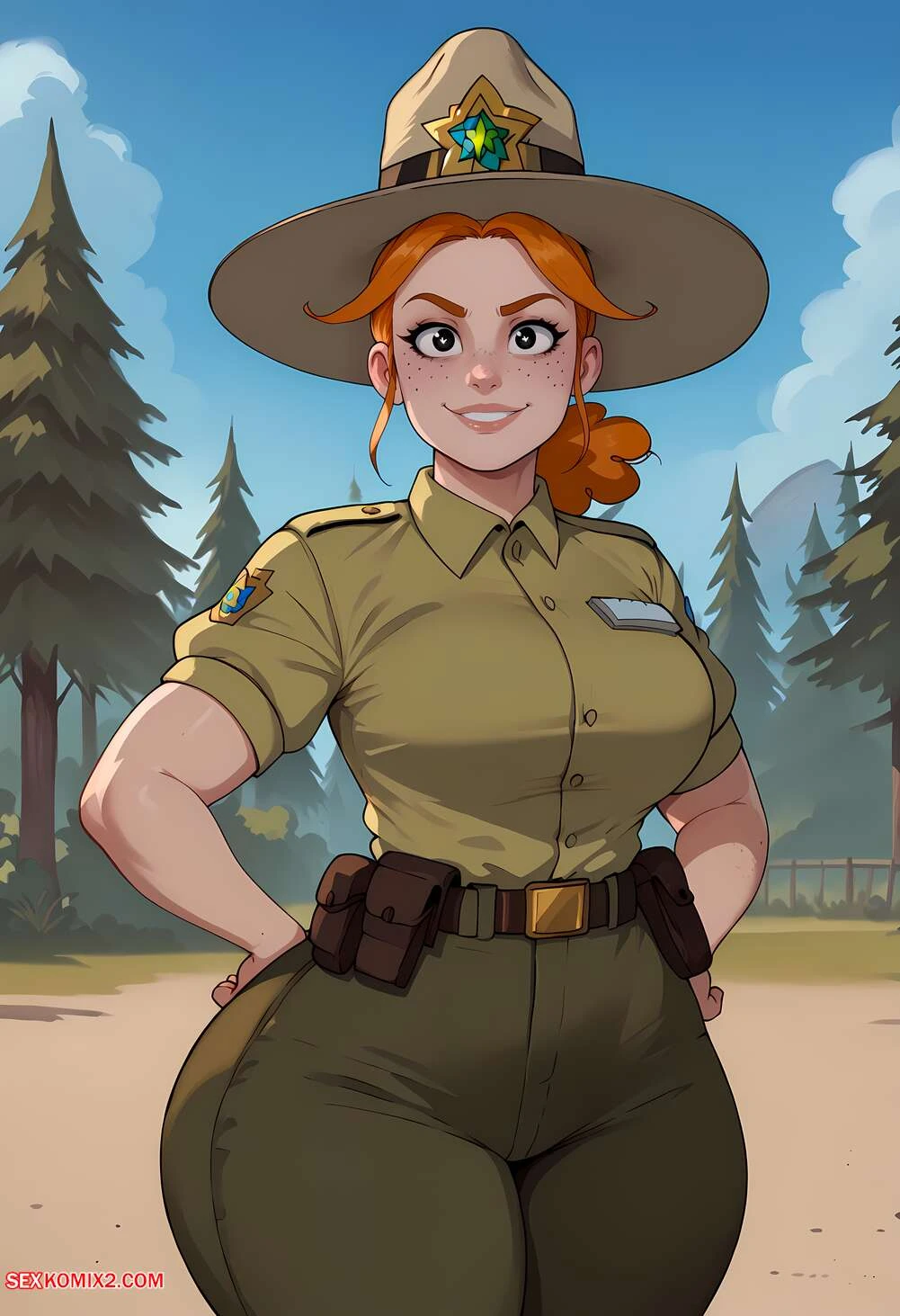 Porn Comic Ranger Dana Tabes X BBC Floxin - 2#
