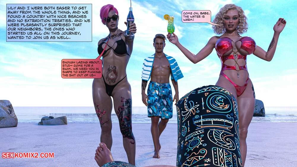 Porn Comic The New Neighbors Chapter 50 Antalore42 - 44#