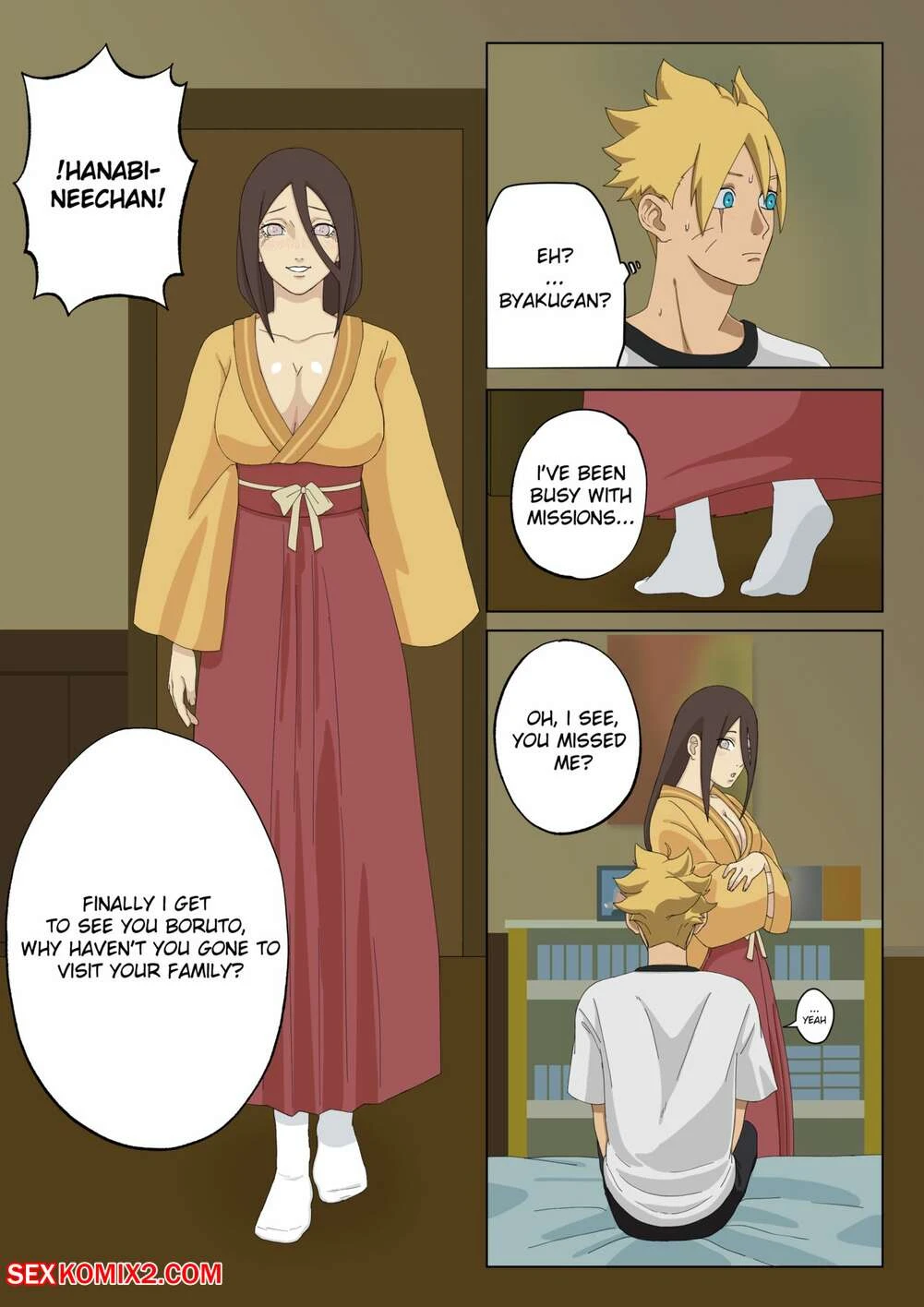 Porn Comic The Way Of Pervert Ninja Boruto - 4#