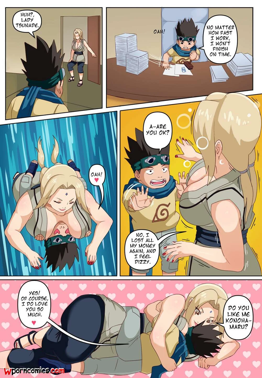 Porn Comic Tsunade And Konohamaru Chapter 1 Naruto Pink Pawg - 10#
