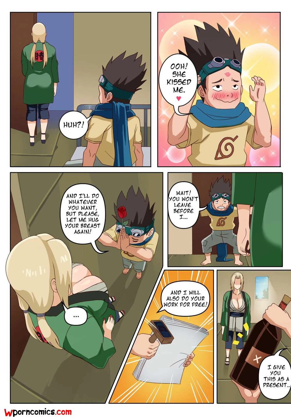 Porn Comic Tsunade And Konohamaru Chapter 1 Naruto Pink Pawg - 5#