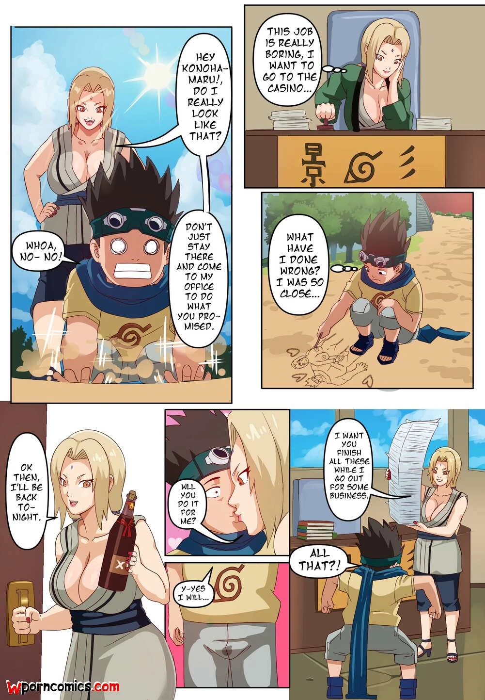 Porn Comic Tsunade And Konohamaru Chapter 1 Naruto Pink Pawg - 9#