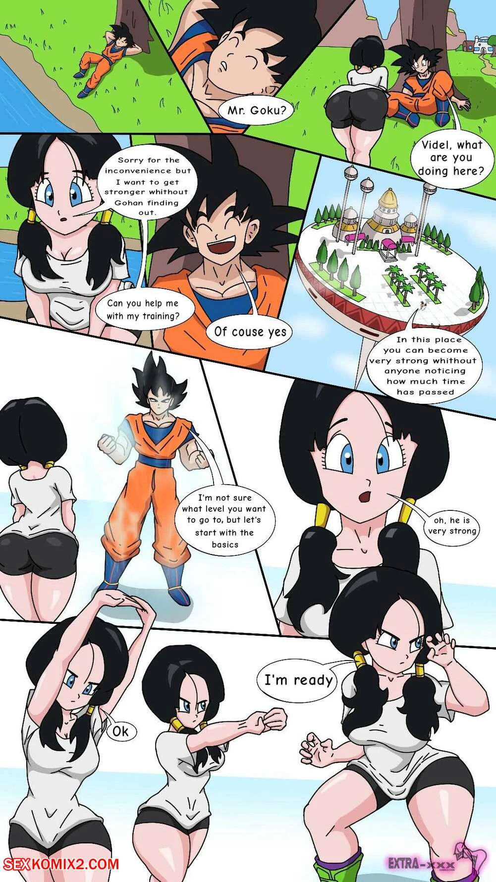 Porn Comic Videl X Goku Extranimacion - 1#