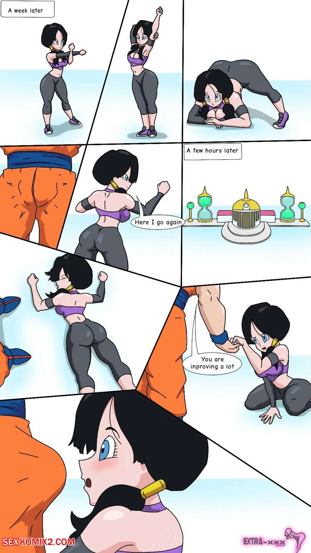 Porn Comic Videl X Goku Extranimacion - 3#