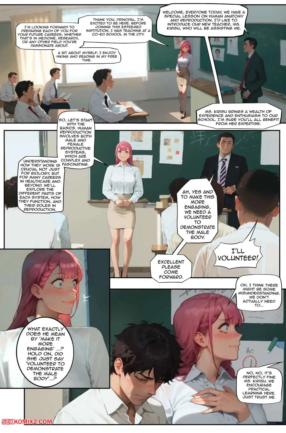 Porn Comic We Never Learn Mafyu Playful Sloth - 4#