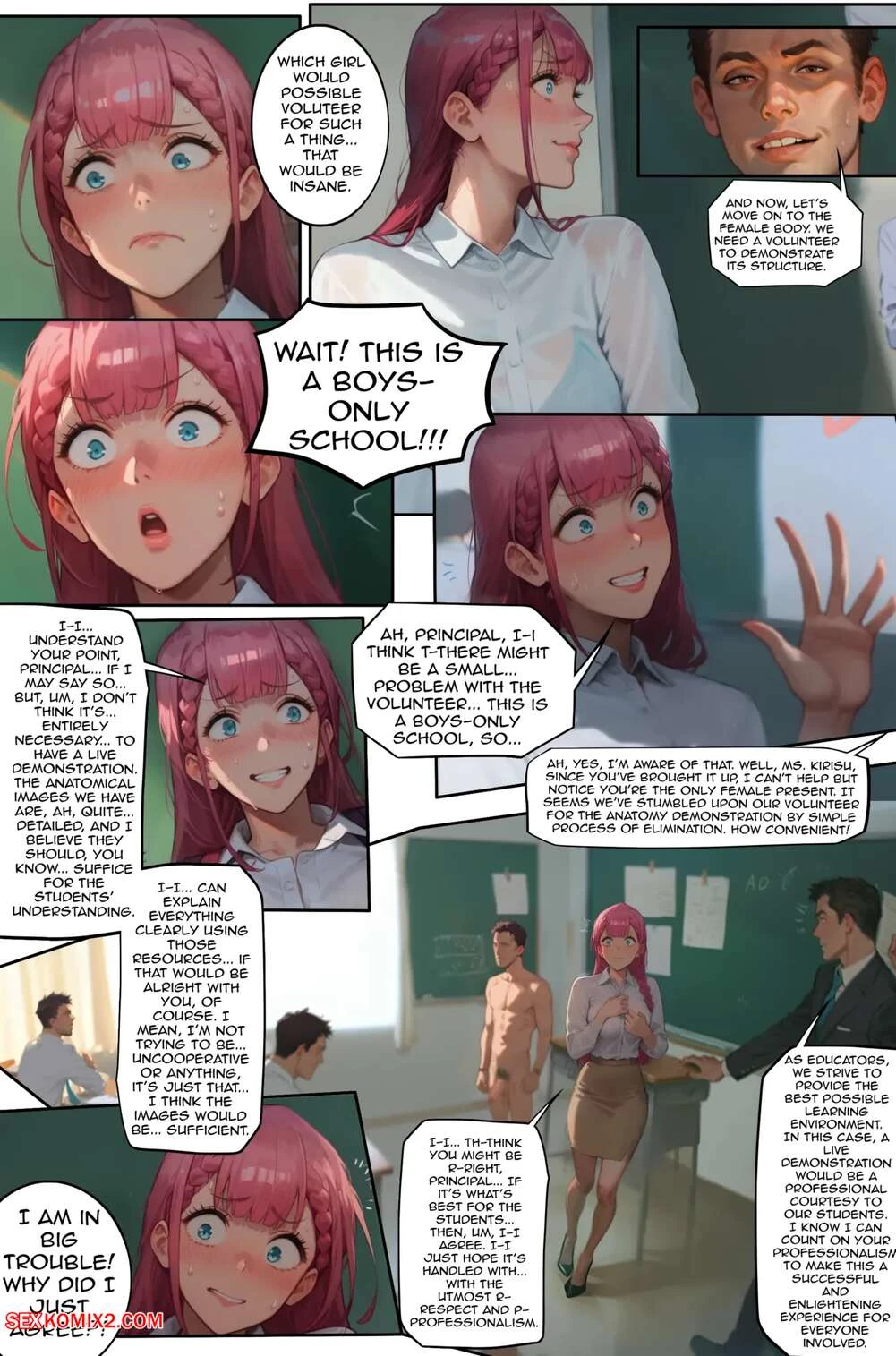 Porn Comic We Never Learn Mafyu Playful Sloth - 6#