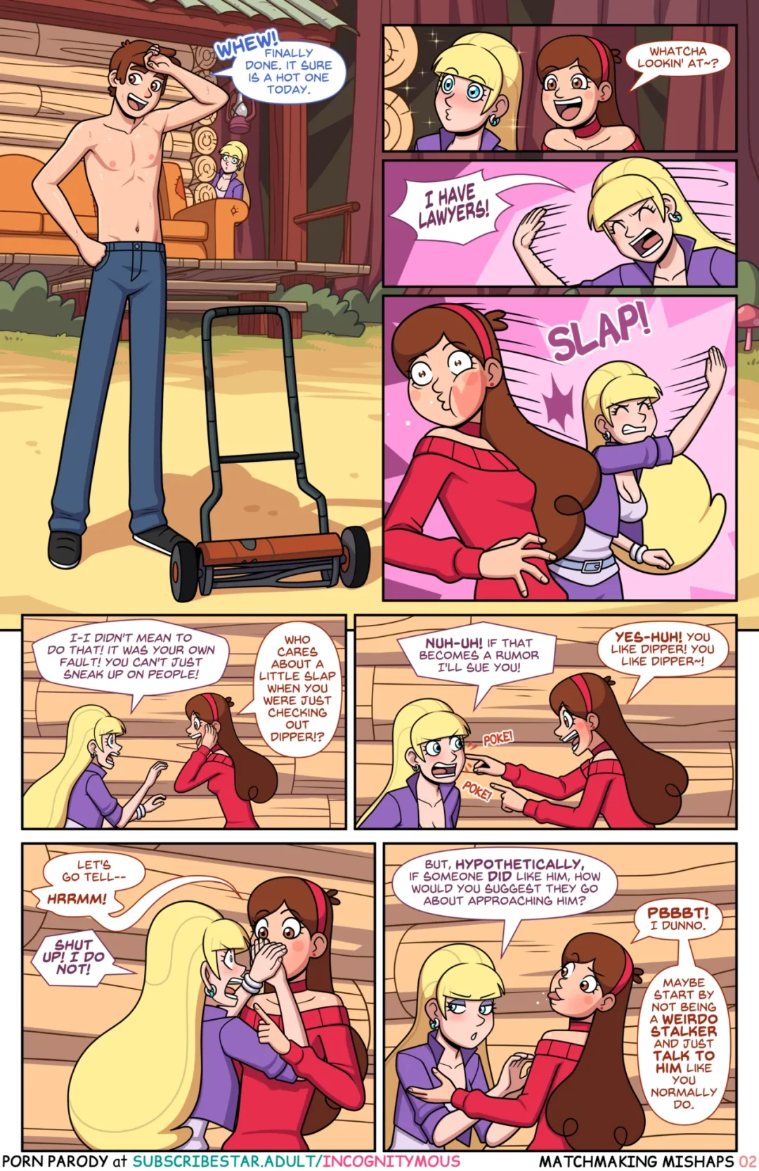 Porn Comic Matchmaking Mishaps - Incognitymous - 2#