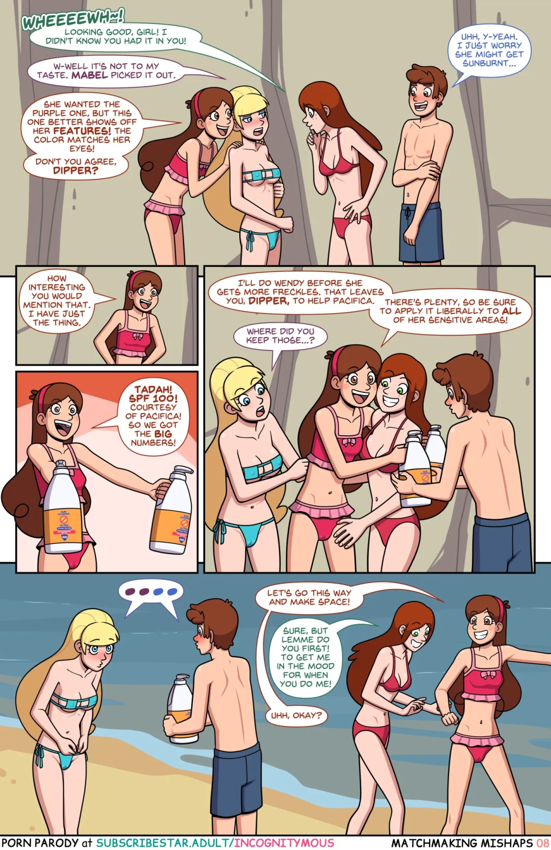 Porn Comic Matchmaking Mishaps - Incognitymous - 8#