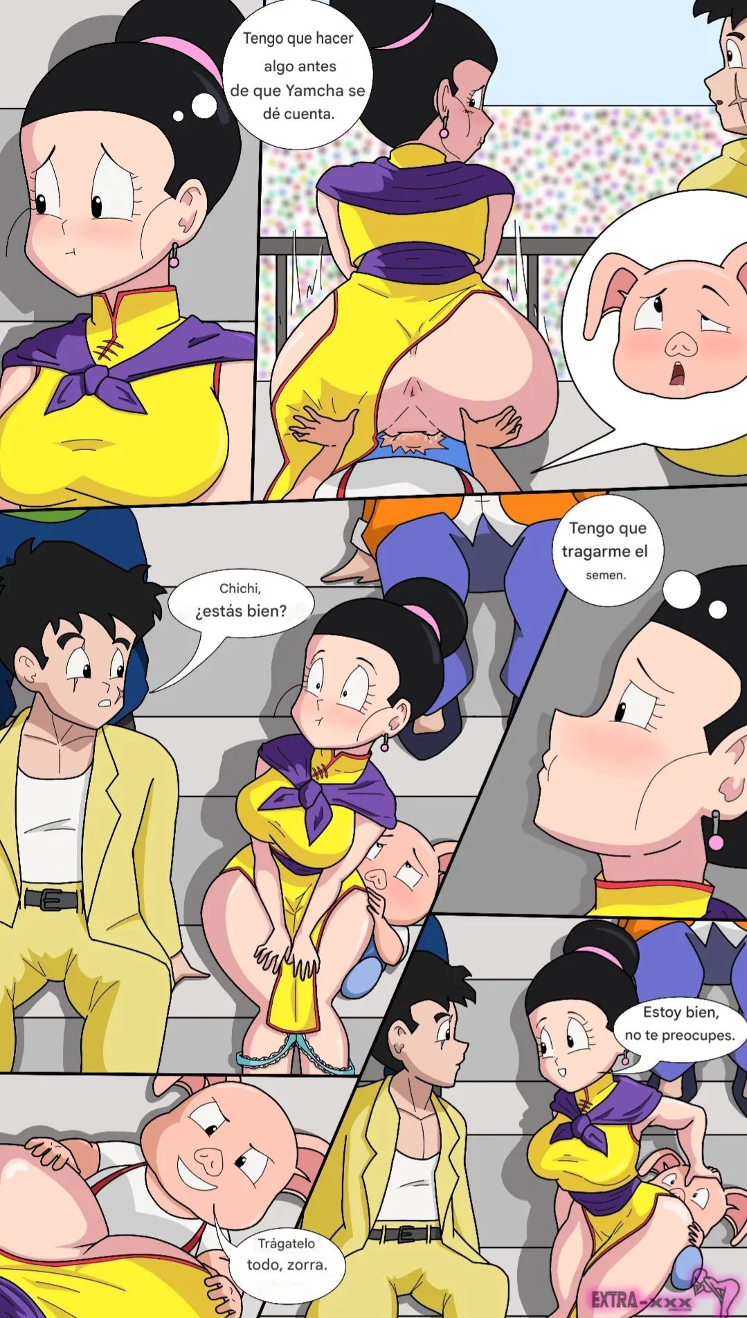Porn Comic Oolong’s Blackmail - Extranimacion - 10#