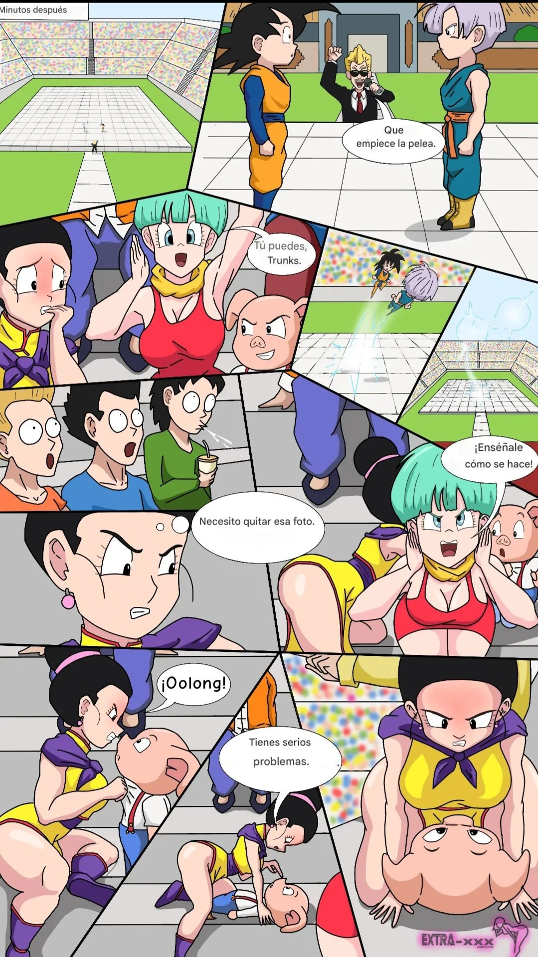 Porn Comic Oolong’s Blackmail - Extranimacion - 5#
