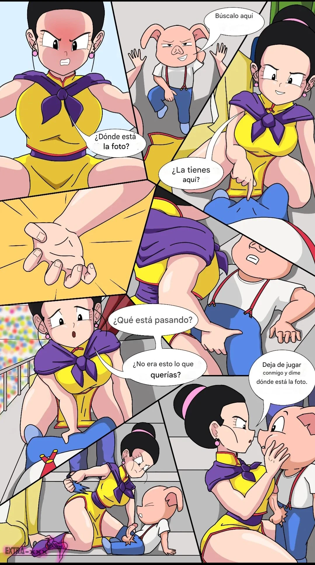 Porn Comic Oolong’s Blackmail - Extranimacion - 6#