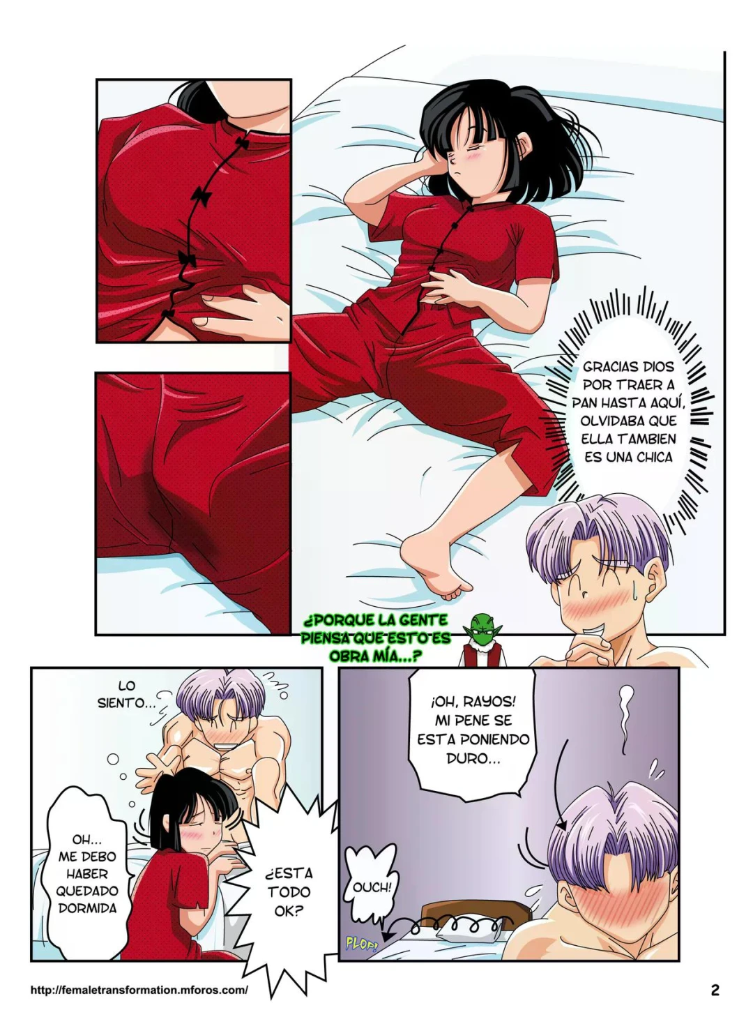 Porn Comic Pan x Trunks - Locofuria - 3#