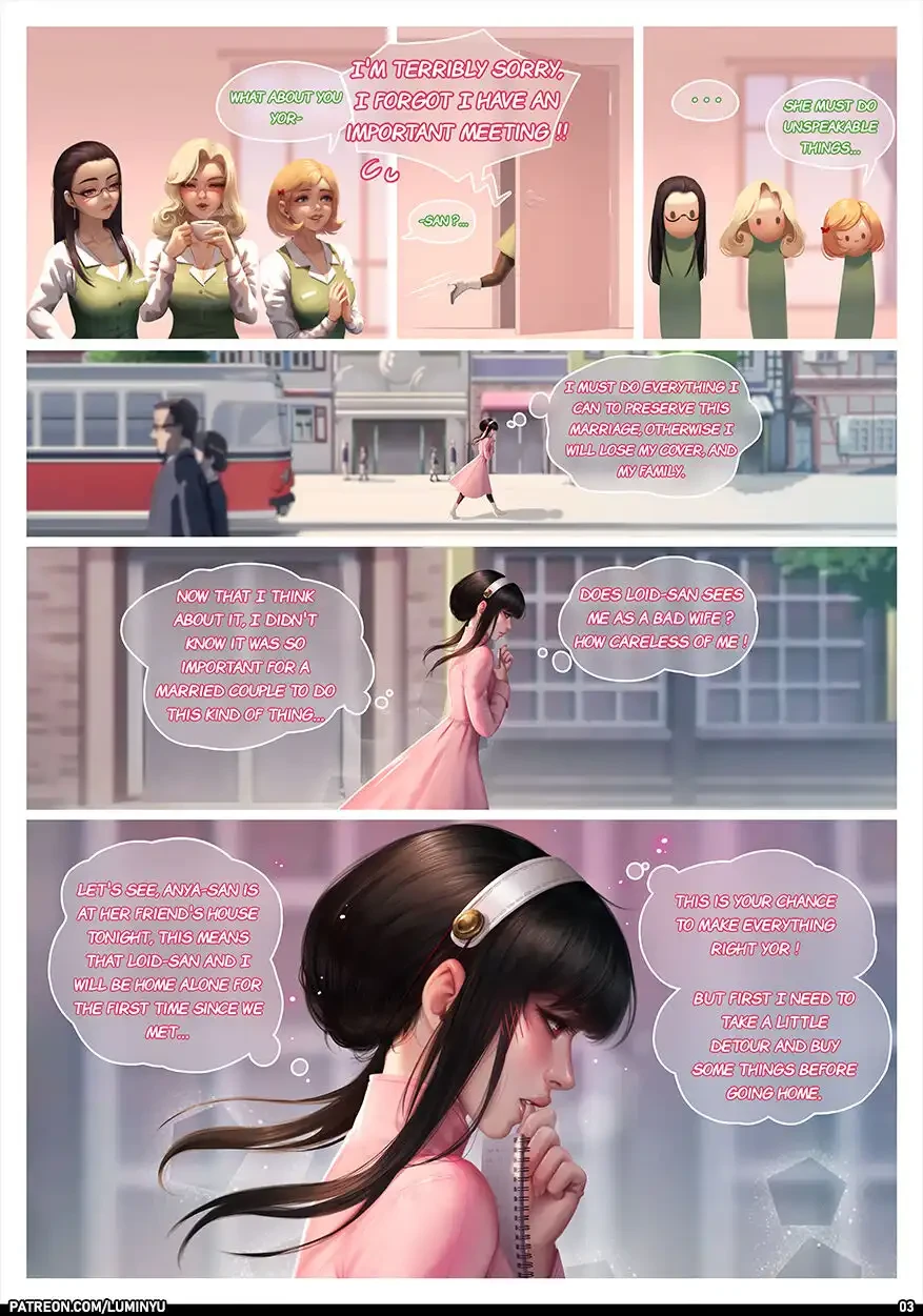 Porn Comic Spy x Family comic - LumiNyu - 3#