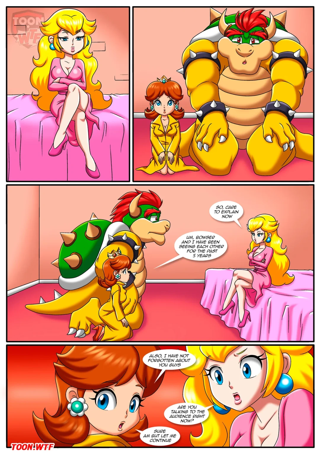 Porn Comic The Mushroom Kingdom’s Secret 2 - PalComix - 2#