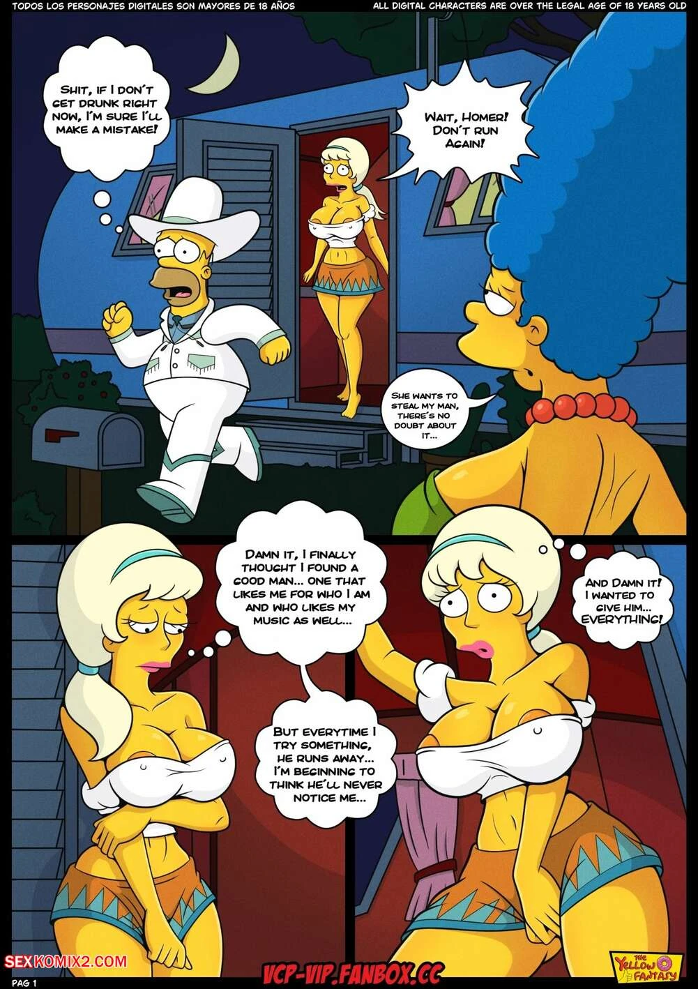 Porn Comic The Yellow Fantasy 19 Marges Revenge - 2#