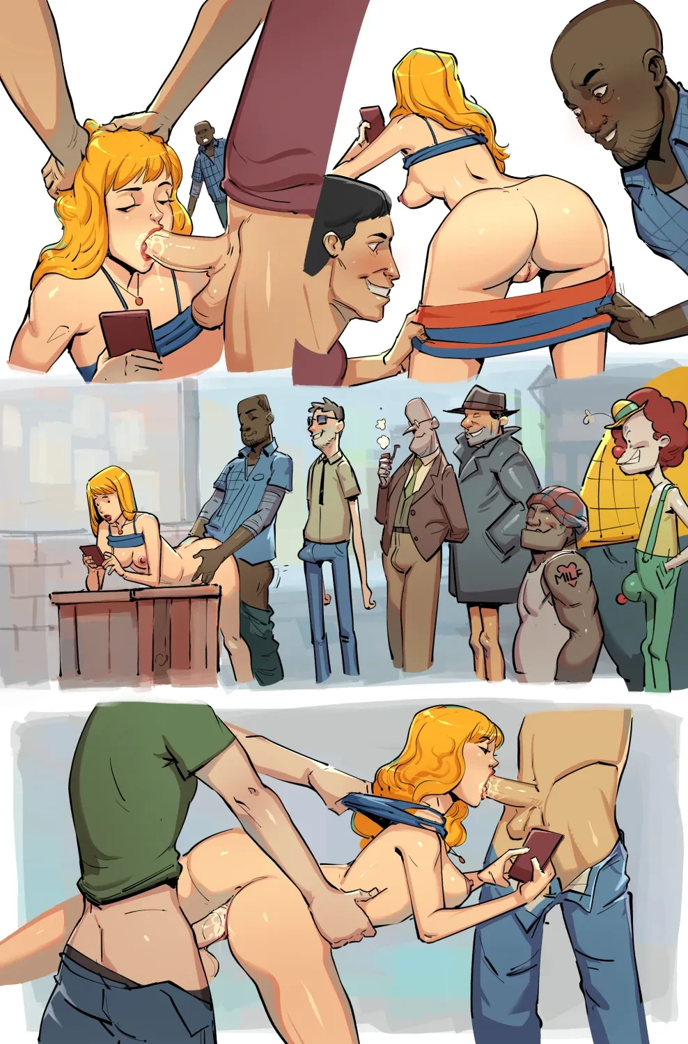 Porn Comic Carrie - Disclaimer - 2#