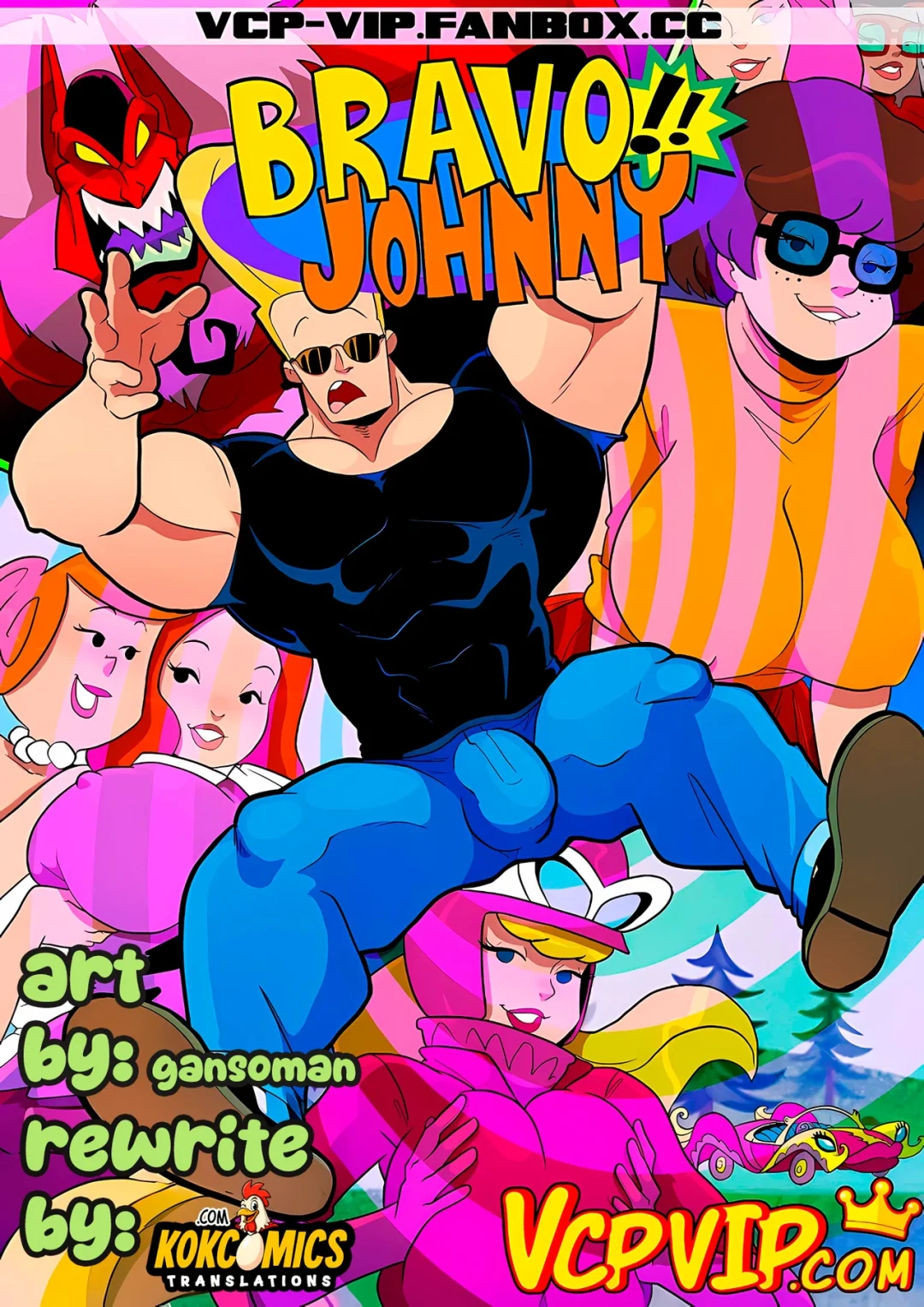 Porn Comic Johnny Bravo - Gansoman - 1#