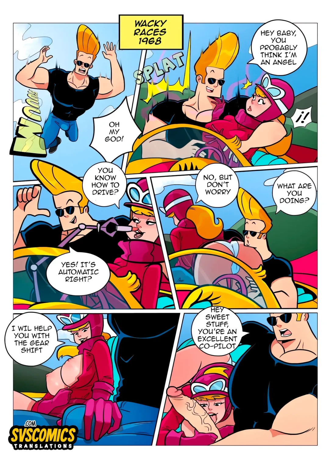 Porn Comic Johnny Bravo - Gansoman - 12#