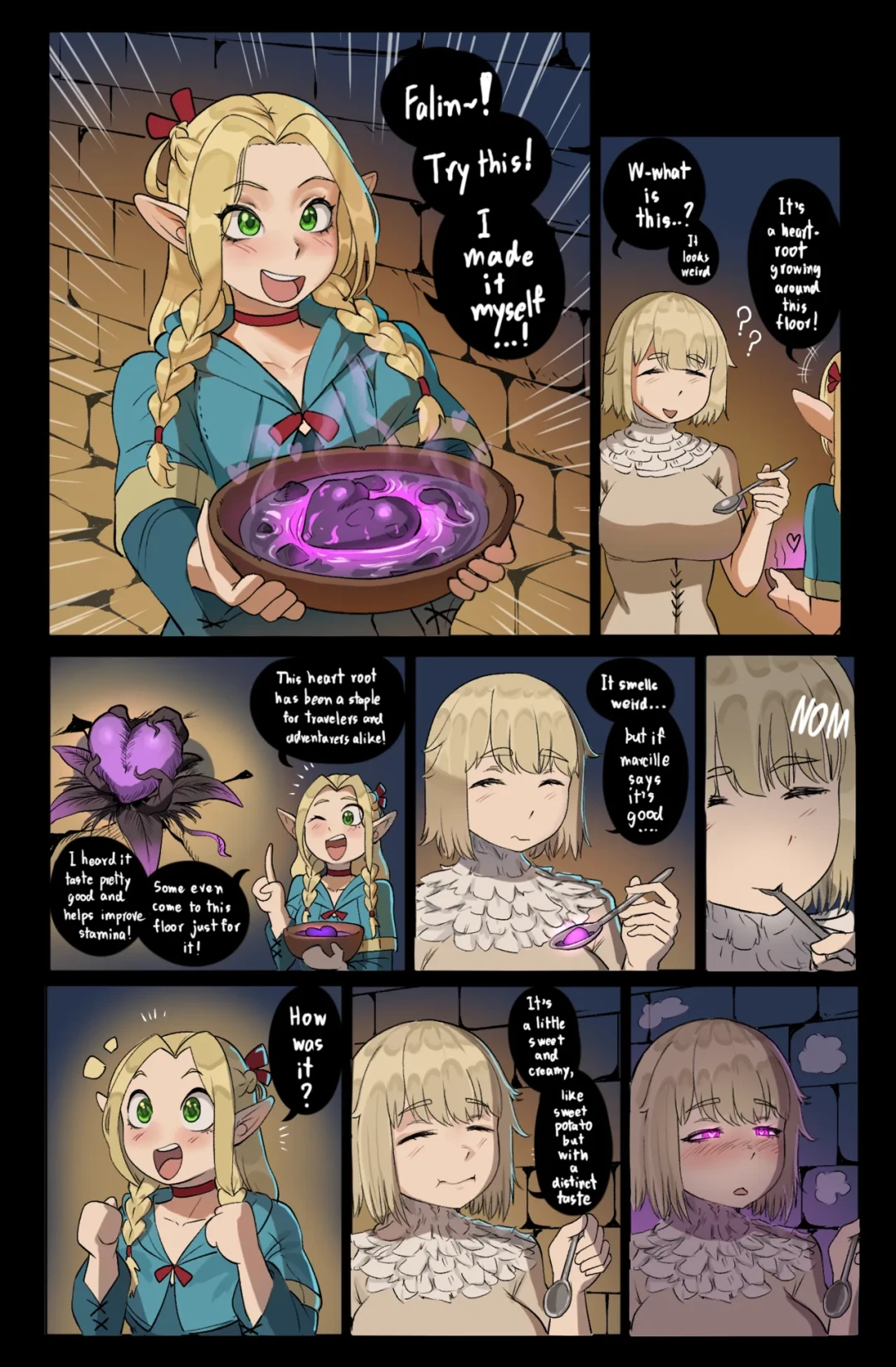 Porn Comic Marcille’s suspicious stew - Dajah - 2#